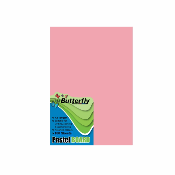 D AFRIQ A4 PASTEL PROJECT BOARD PINK